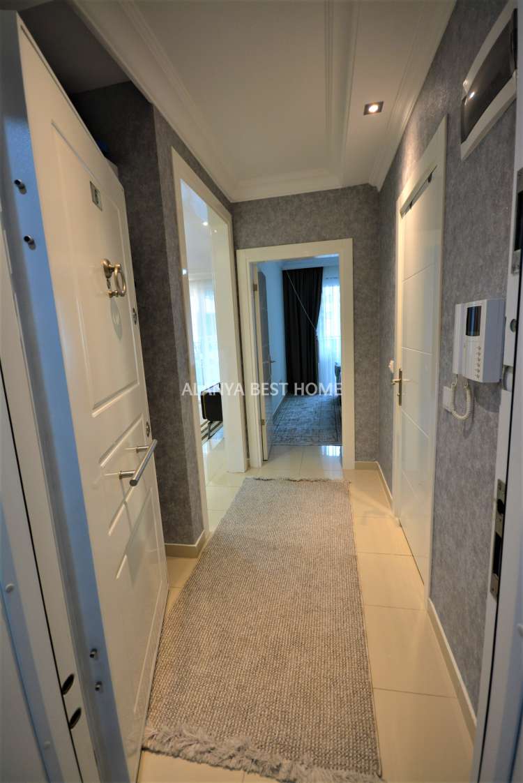 KESTEL'DE DENİZE 100 MT MESAFEDE AKTİVİTELİ SİTE İÇERİSİNDE 2+1 EŞYALI DAİRE