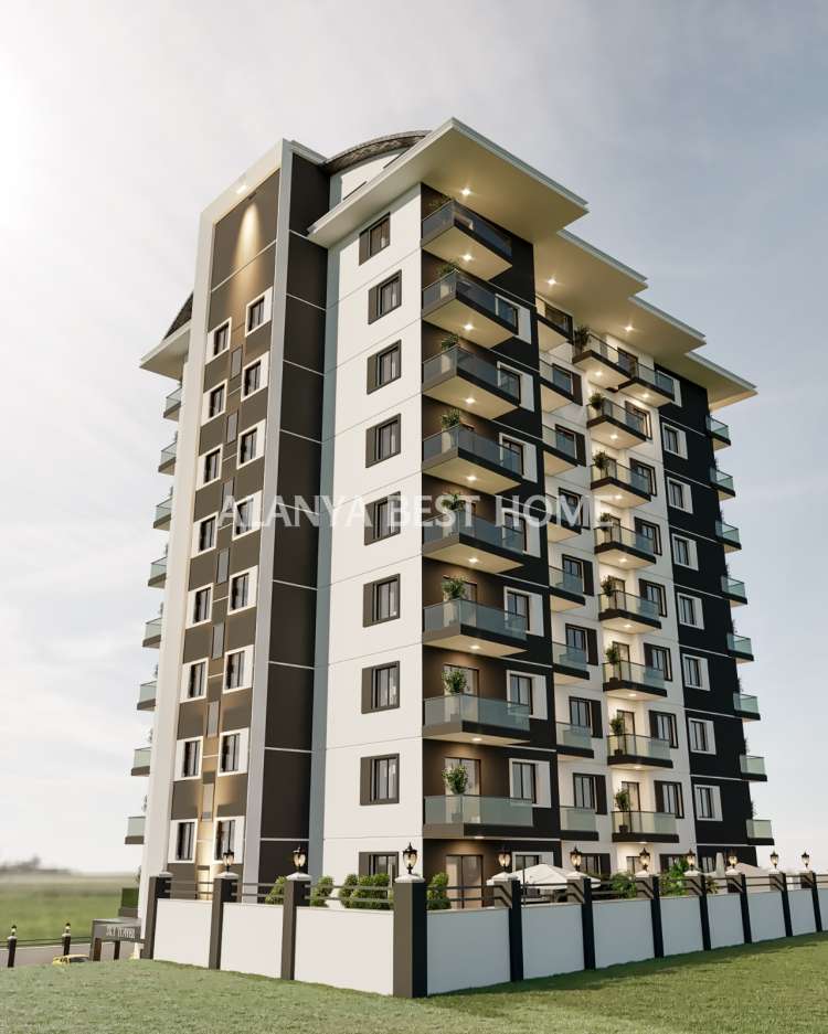 AVSALLAR'DA İNŞAATI DEVAM ETMEKTE OLAN FULL AKTİVİTELİ PROJEDE 1. KAT 1+1 SATILIK DAİRE