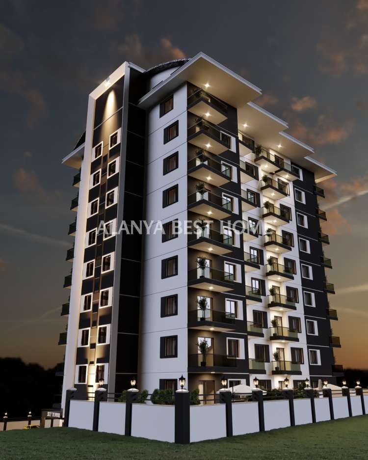 AVSALLAR'DA İNŞAATI DEVAM ETMEKTE OLAN FULL AKTİVİTELİ PROJEDE 1. KAT 1+1 SATILIK DAİRE