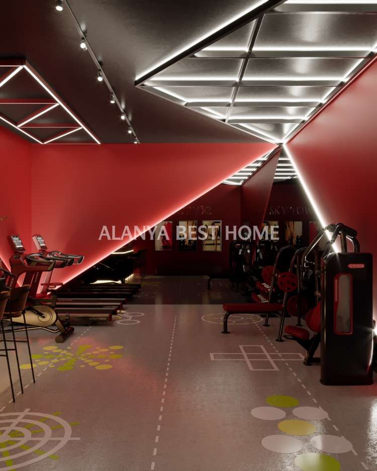 AVSALLAR'DA İNŞAATI DEVAM ETMEKTE OLAN FULL AKTİVİTELİ PROJEDE 1. KAT 1+1 SATILIK DAİRE