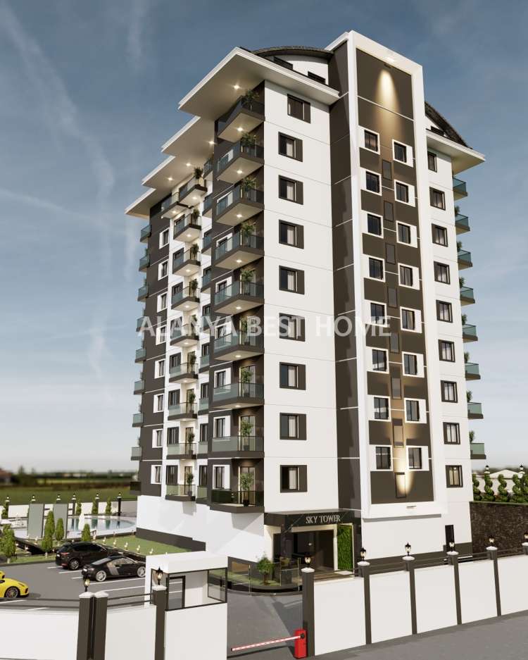 AVSALLAR'DA İNŞAATI DEVAM ETMEKTE OLAN FULL AKTİVİTELİ PROJEDE 1. KAT 1+1 SATILIK DAİRE