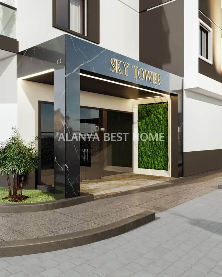 AVSALLAR'DA İNŞAATI DEVAM ETMEKTE OLAN FULL AKTİVİTELİ PROJEDE 1. KAT 1+1 SATILIK DAİRE
