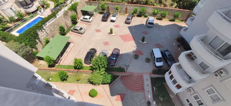 MAHMUTLAR'DA HAVUZLU SİTE İÇERİSİNDE YÜKSEK KAT DENİZ MANZARALI 2+1 SIFIR EŞYALI DAİRE