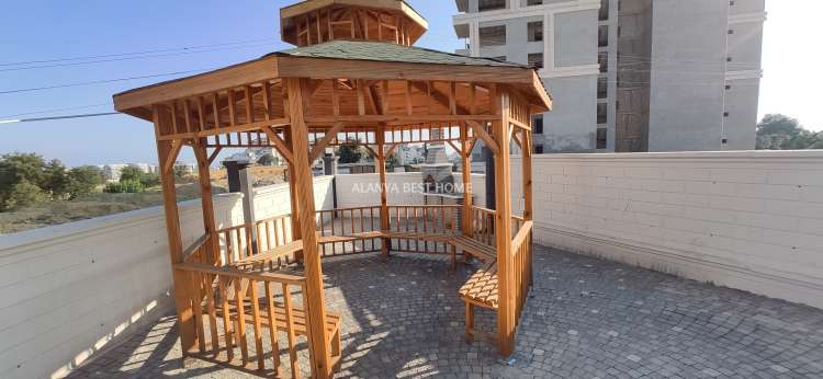 AVSALLAR'DA FULL AKTİVİTELİ SİTE İÇİNDE 1+1 SIFIR EŞYALI 65 m2