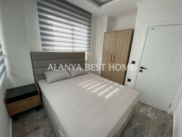 KESTEL'DE DENİZE 300 MT MESAFEDE TEK BLOK SIFIR EŞYALI DENİZ MANZARALI 1+1 SATILIK SIFIR DAİRE