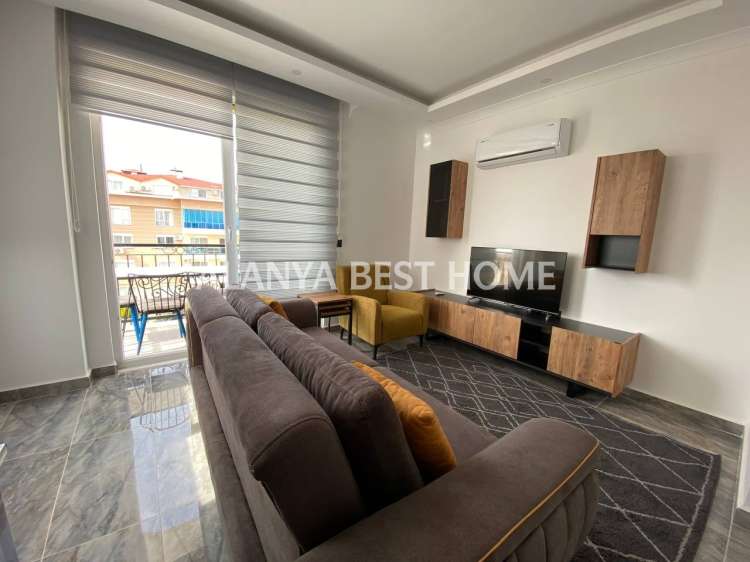 KESTEL'DE DENİZE 300 MT MESAFEDE TEK BLOK SIFIR EŞYALI DENİZ MANZARALI 1+1 SATILIK SIFIR DAİRE