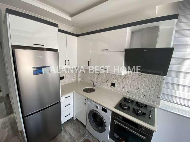 KESTEL'DE DENİZE 300 MT MESAFEDE TEK BLOK SIFIR EŞYALI DENİZ MANZARALI 1+1 SATILIK SIFIR DAİRE