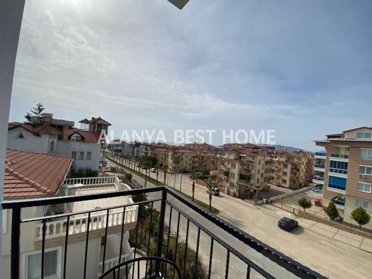 KESTEL'DE DENİZE 300 MT MESAFEDE TEK BLOK SIFIR EŞYALI DENİZ MANZARALI 1+1 SATILIK SIFIR DAİRE